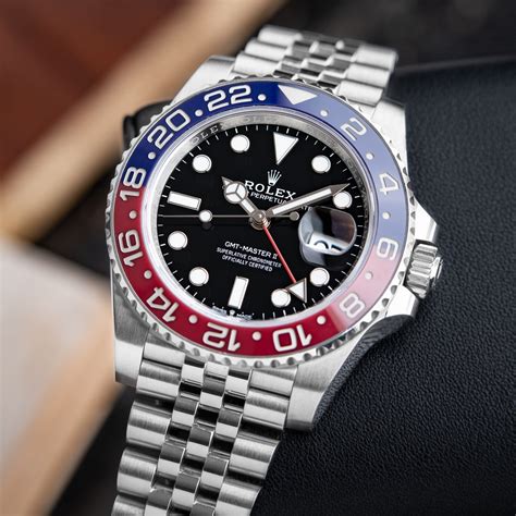 rolex gmt master 2 pepsi usato